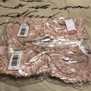 Unlined full coverage bras